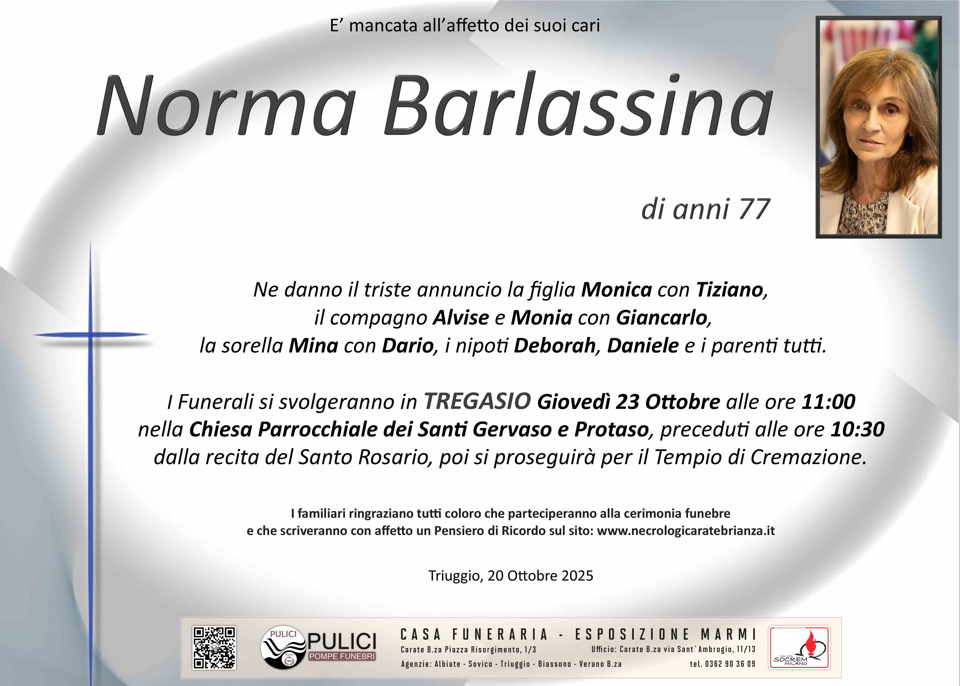 Annuncio famiglia