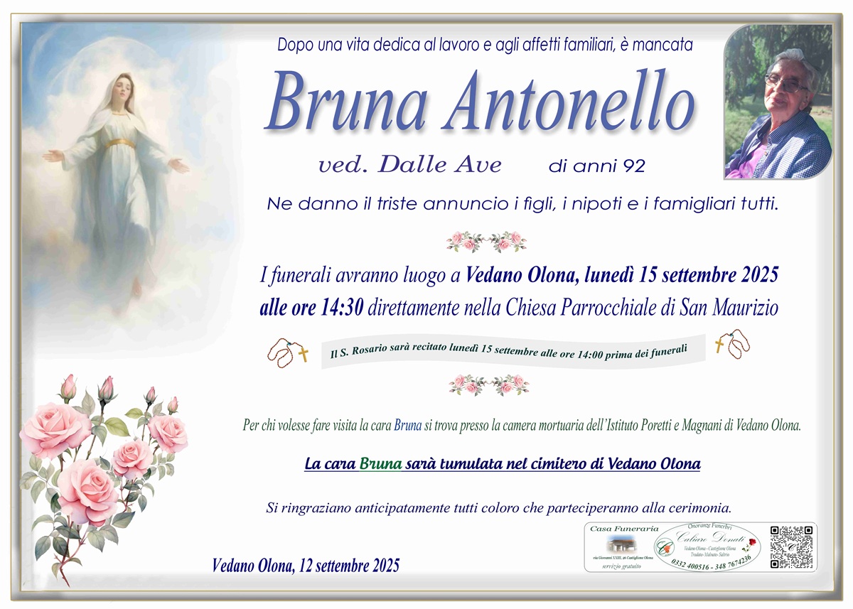 Annuncio famiglia