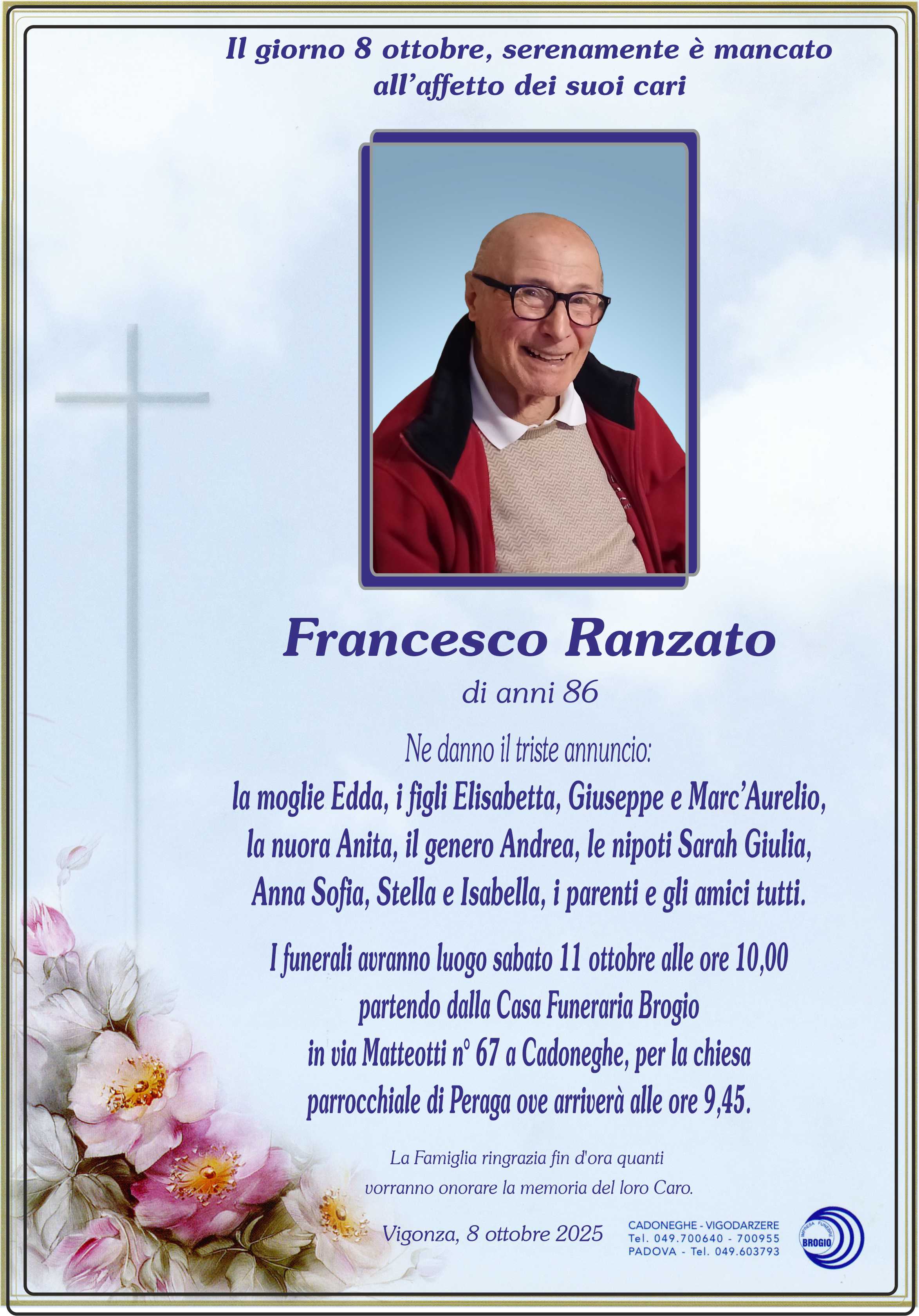 Annuncio famiglia