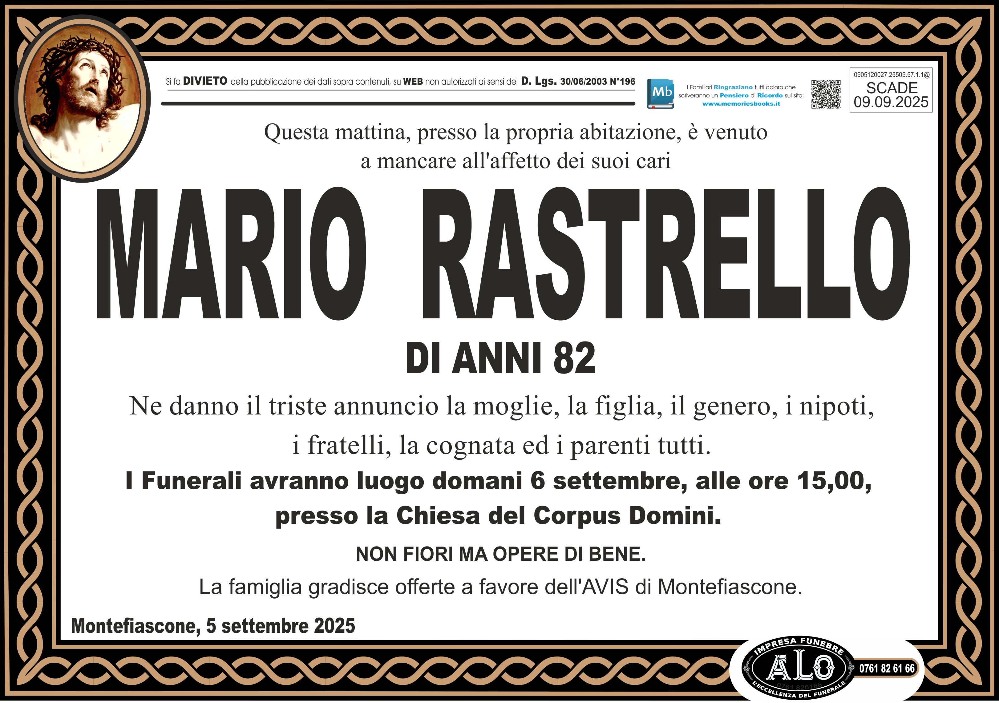 Annuncio famiglia
