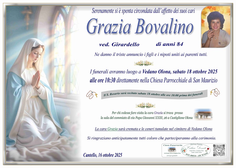 Annuncio famiglia