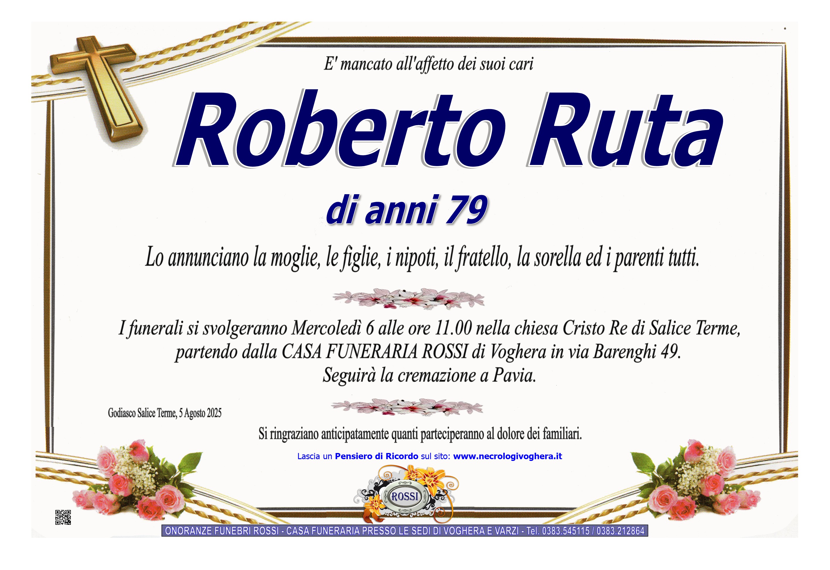 Annuncio famiglia