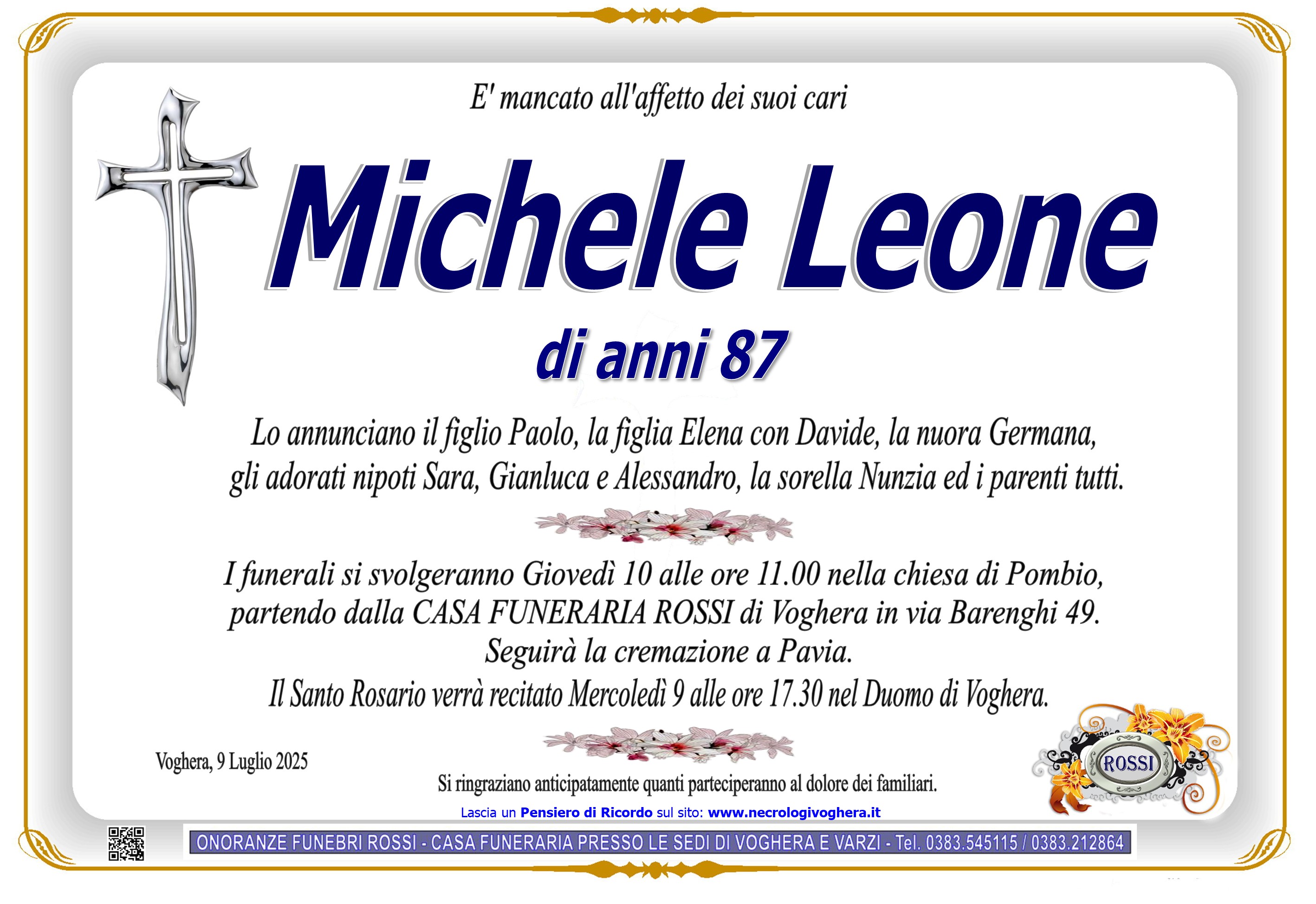 Annuncio famiglia
