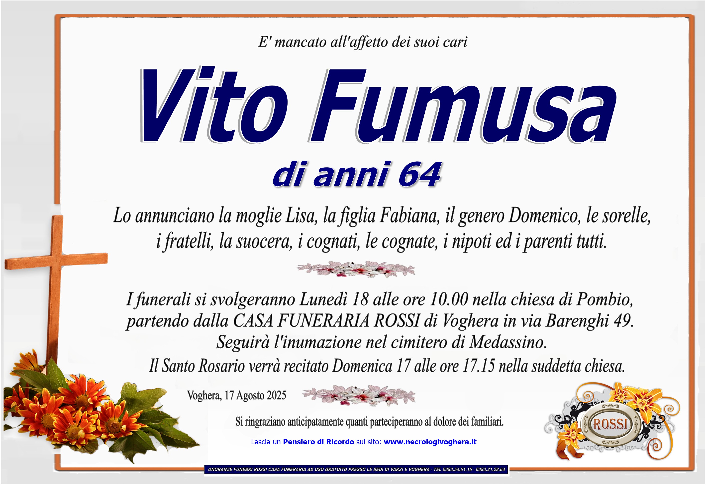 Annuncio famiglia