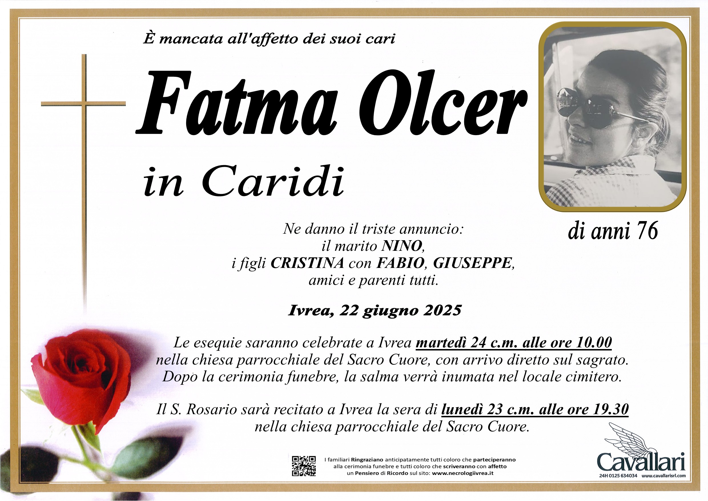 Annuncio famiglia