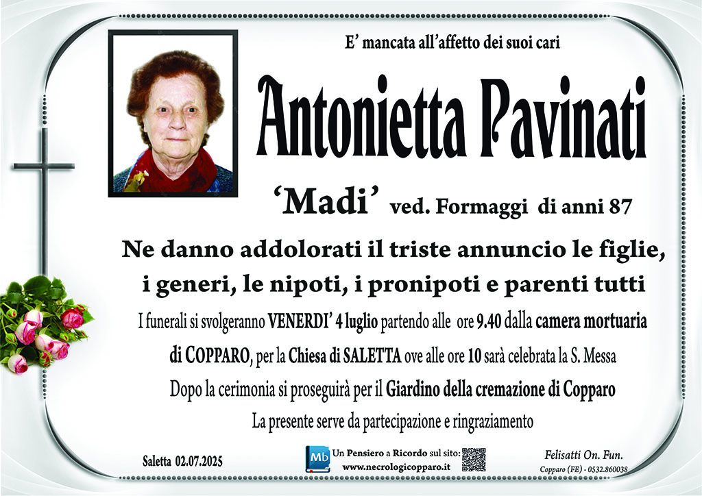 Annuncio famiglia