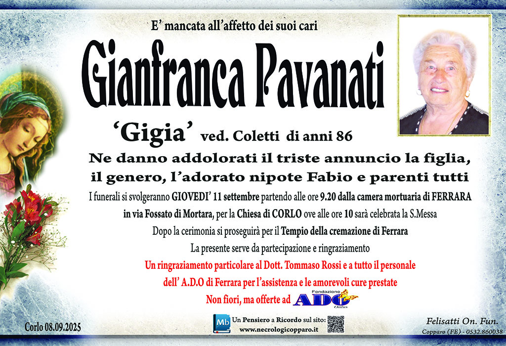 Annuncio famiglia