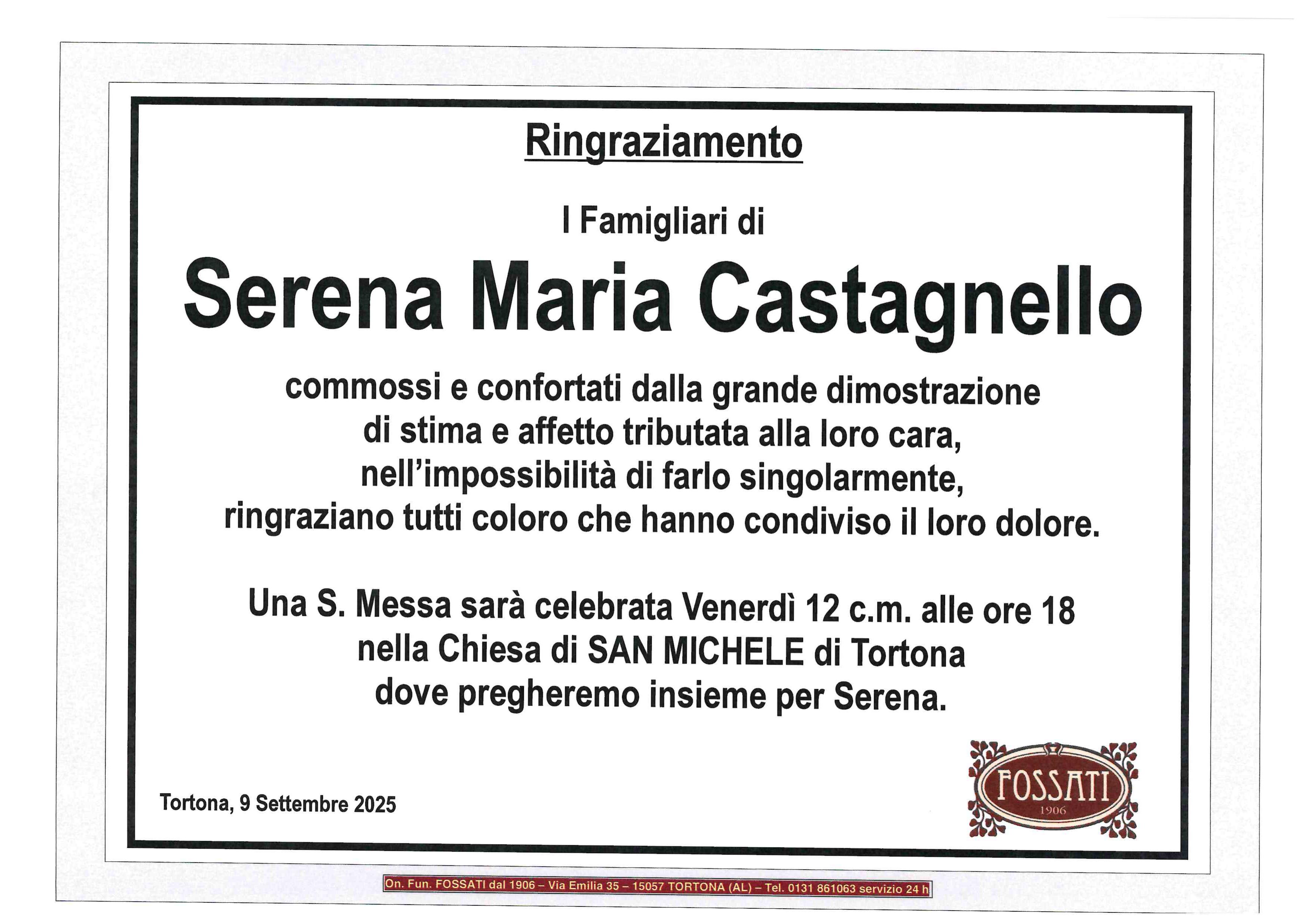 Ringraziamento