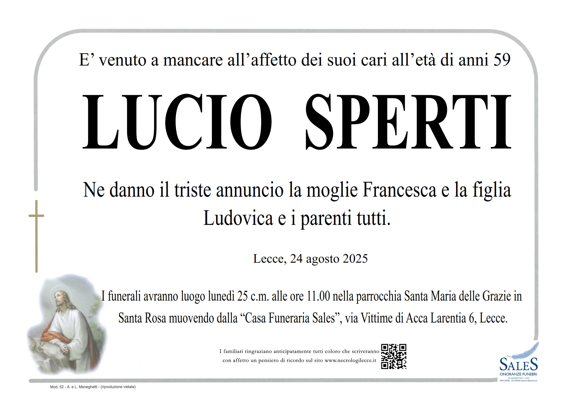 Annuncio famiglia