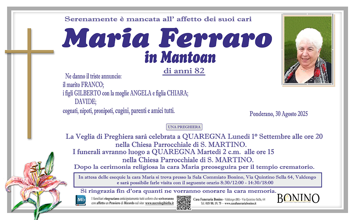 Annuncio famiglia