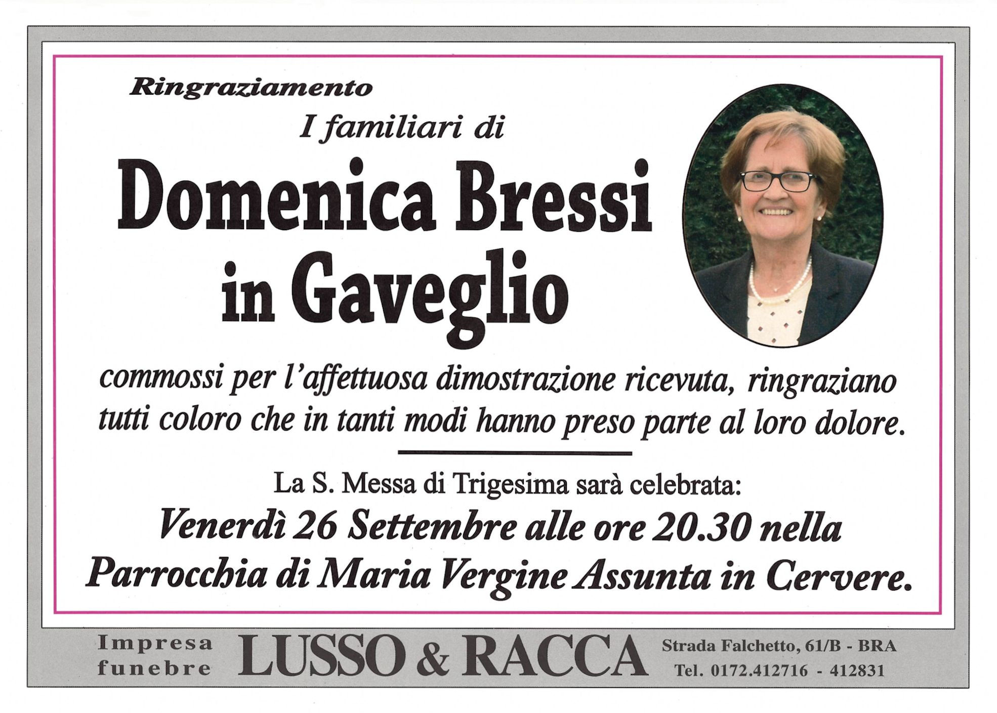 Ringraziamento