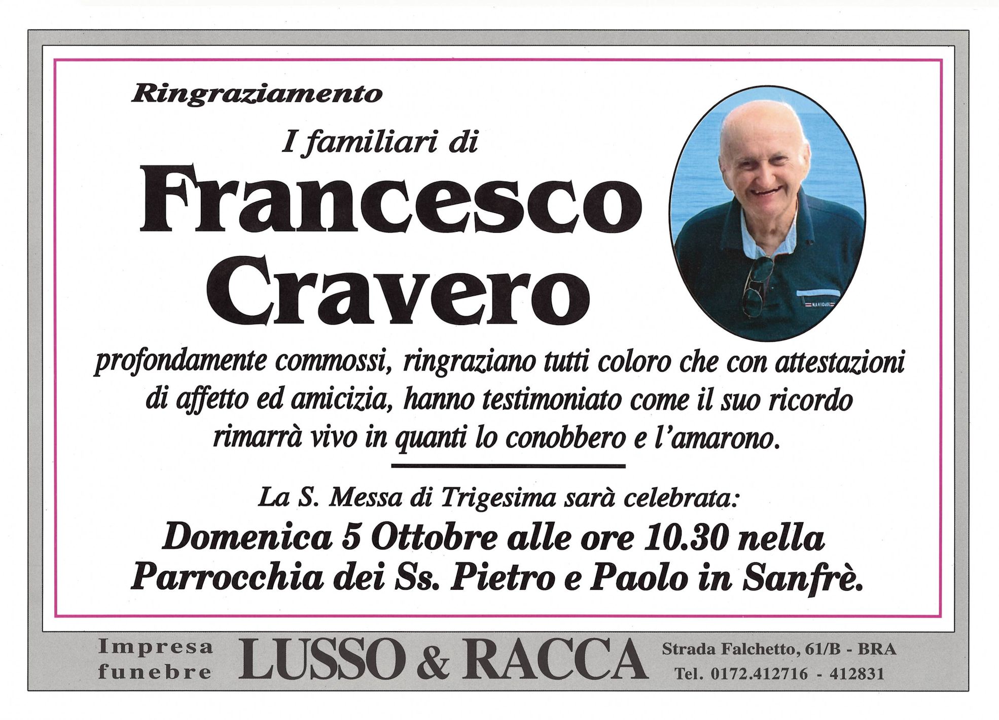 Ringraziamento