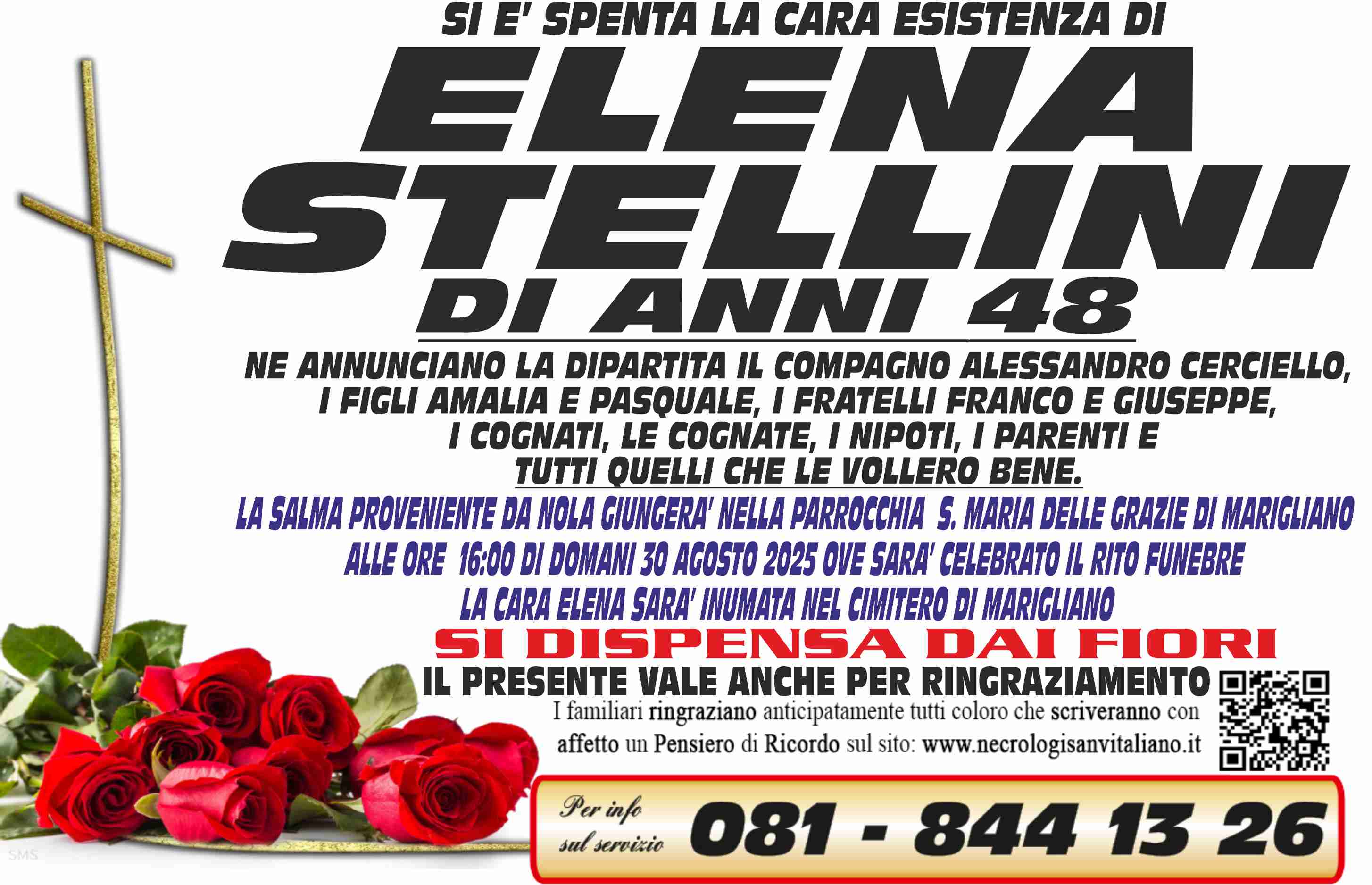 Annuncio famiglia
