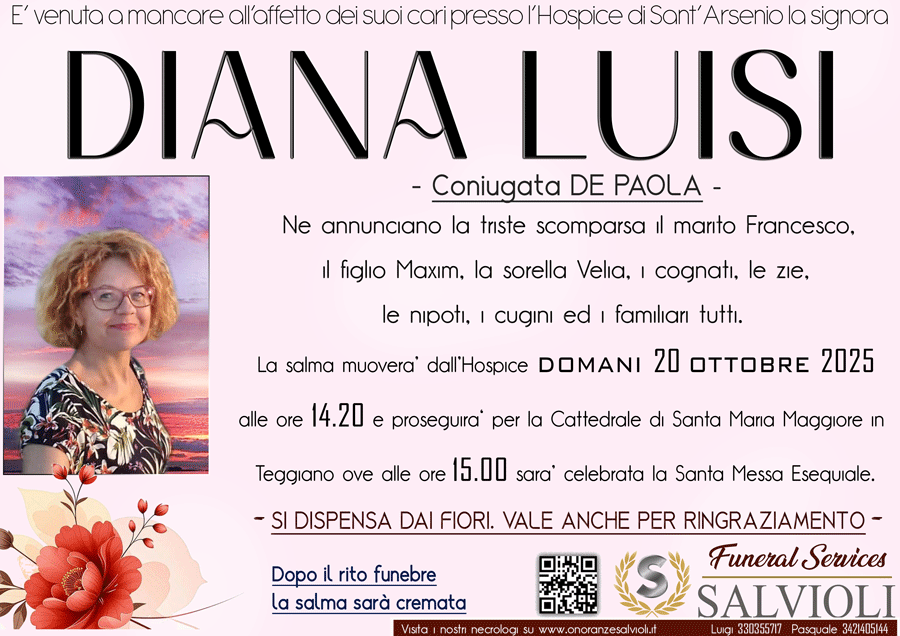 Annuncio famiglia