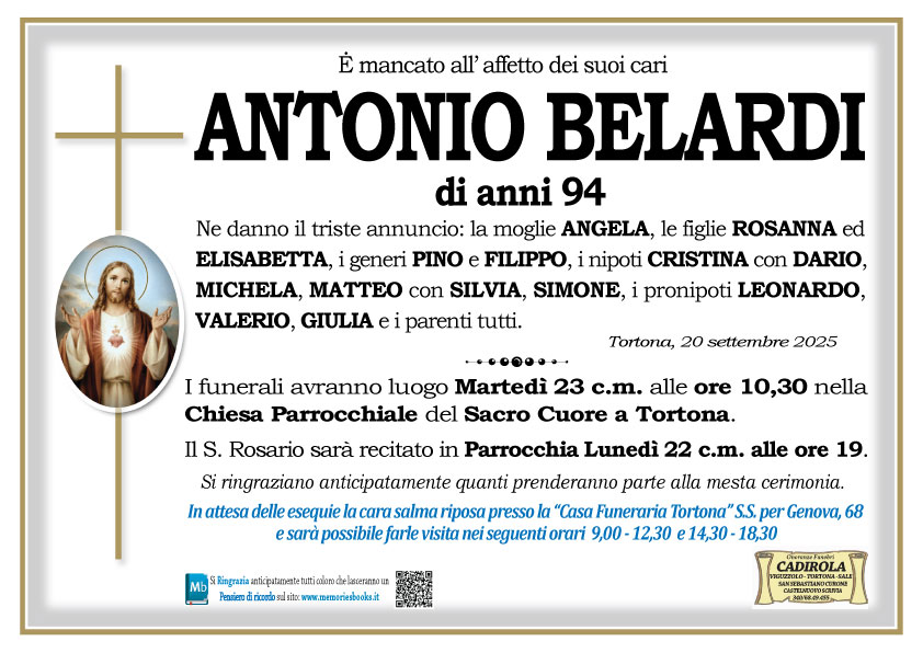 Annuncio famiglia