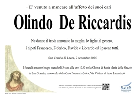 Olindo De Riccardis (LE)