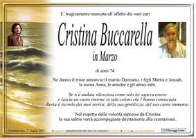 Cristina Buccarella In Marzo (VA) 